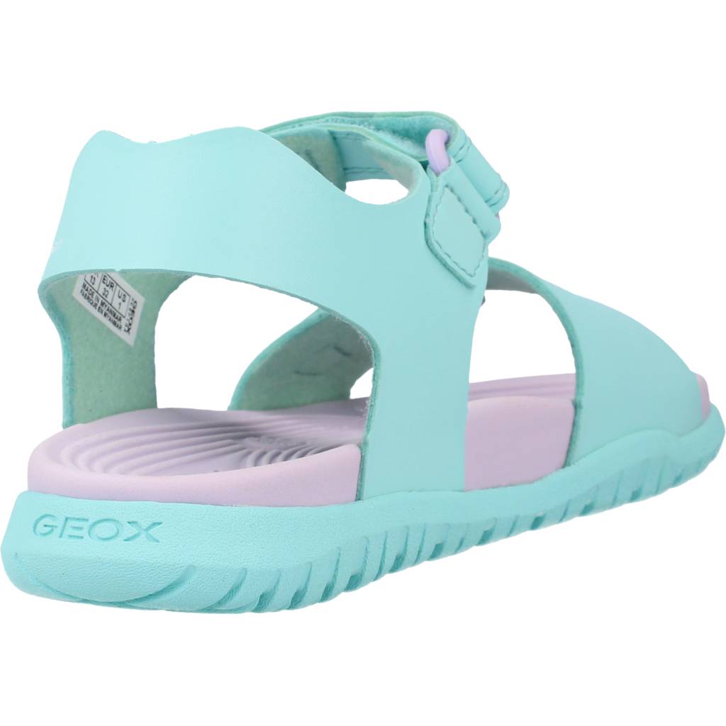 GEOX J SANDAL FUSBETTO GI en color VERDE  (3)
