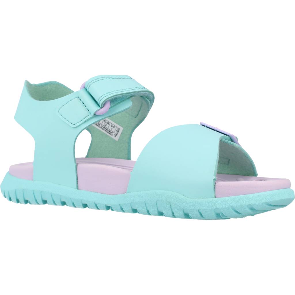 GEOX J SANDAL FUSBETTO GI en color VERDE  (5)