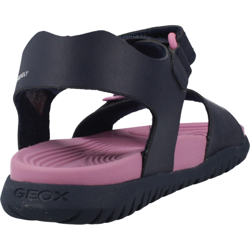 GEOX J SANDAL FUSBETTO GI en color AZUL  (3)