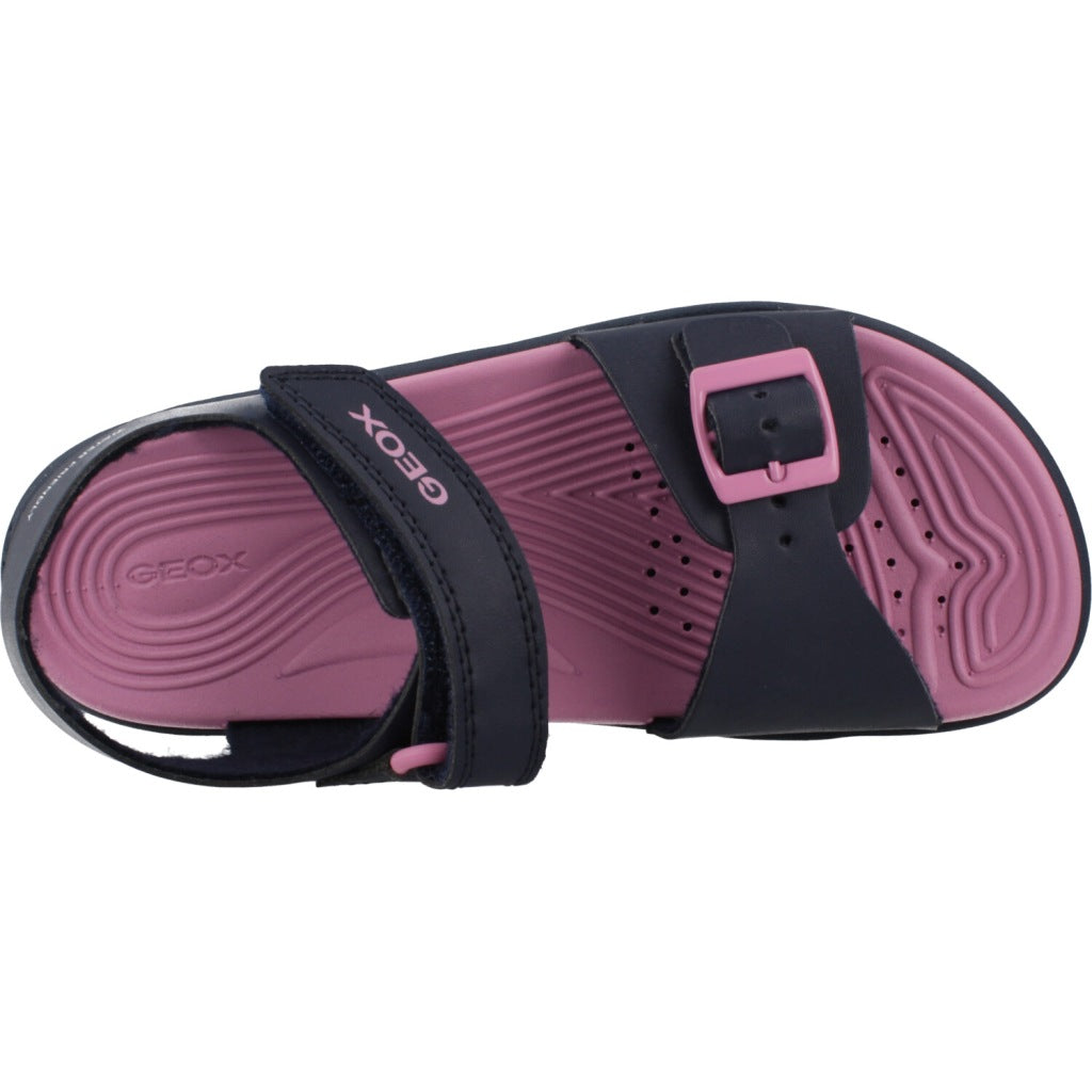 GEOX J SANDAL FUSBETTO GI en color AZUL  (7)