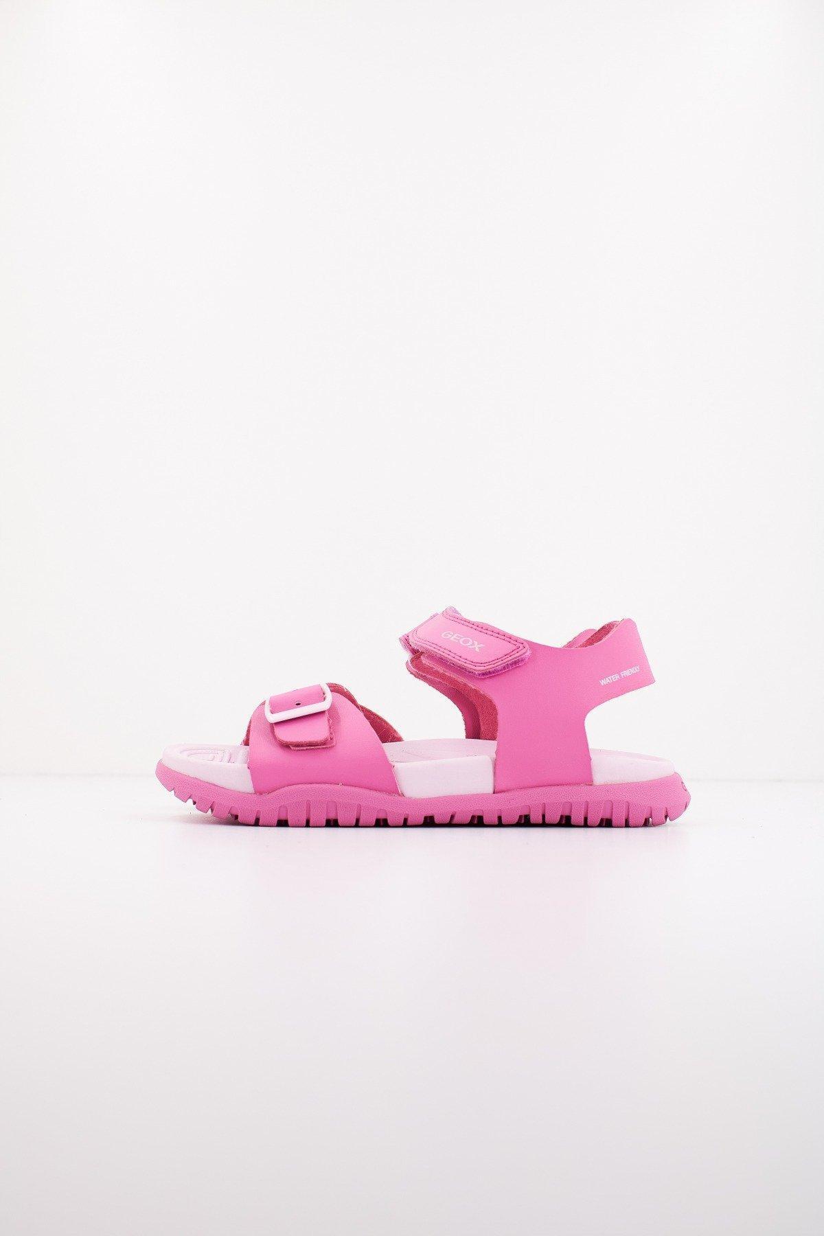 GEOX J SANDAL FUSBETTO GI en color ROSA  (1)