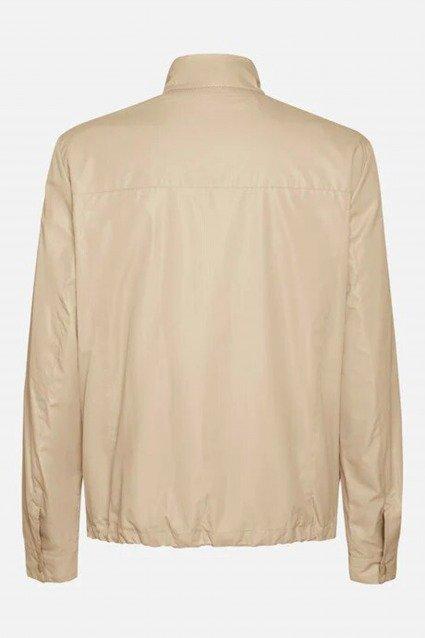 GEOX M VINCIT SHORT JKT en color MARRON CLARO  (4)