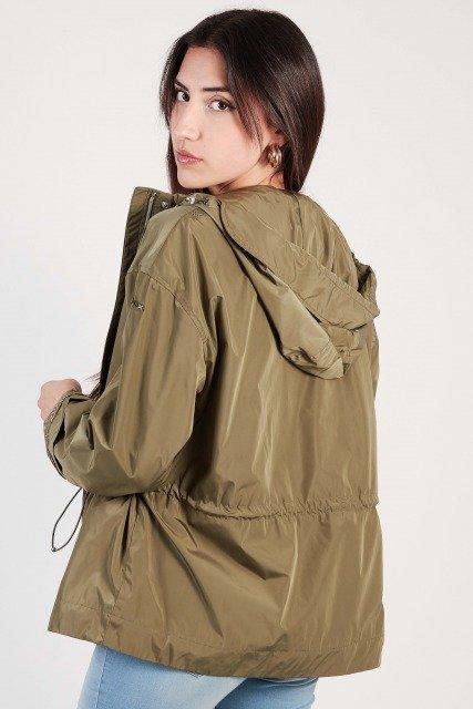 GEOX W BULMYA PARKA en color VERDE  (2)
