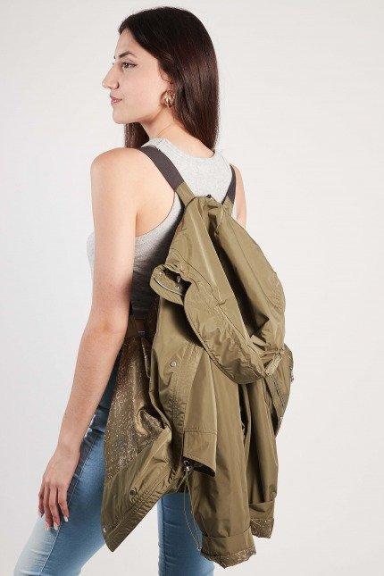 GEOX W BULMYA PARKA en color VERDE  (3)