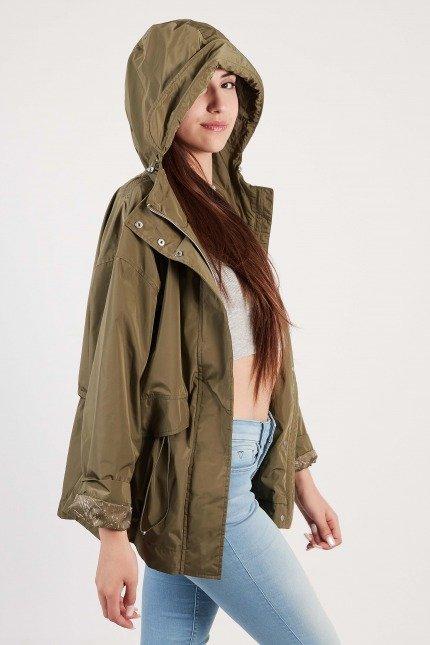 GEOX W BULMYA PARKA en color VERDE  (4)
