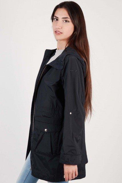 GEOX W DANDRA PARKA en color AZUL  (1)