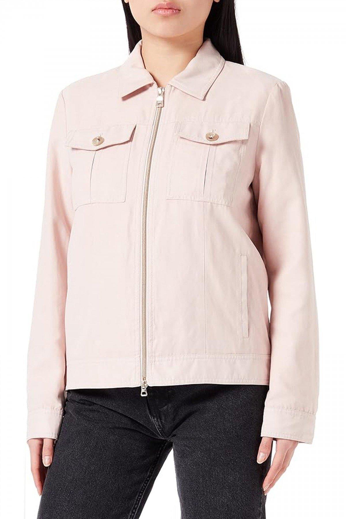 GEOX W LICENA SHORT JKT en color ROSA  (1)