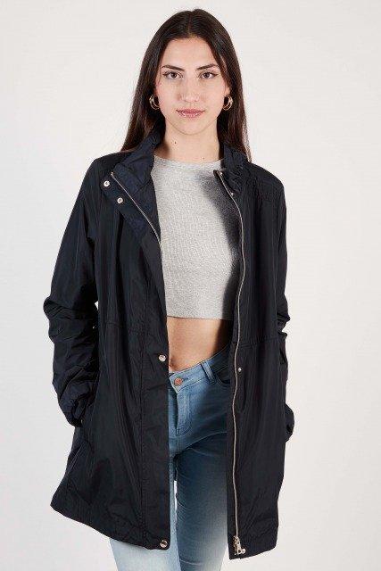 GEOX  W GENZIANA COAT en color AZUL  (1)