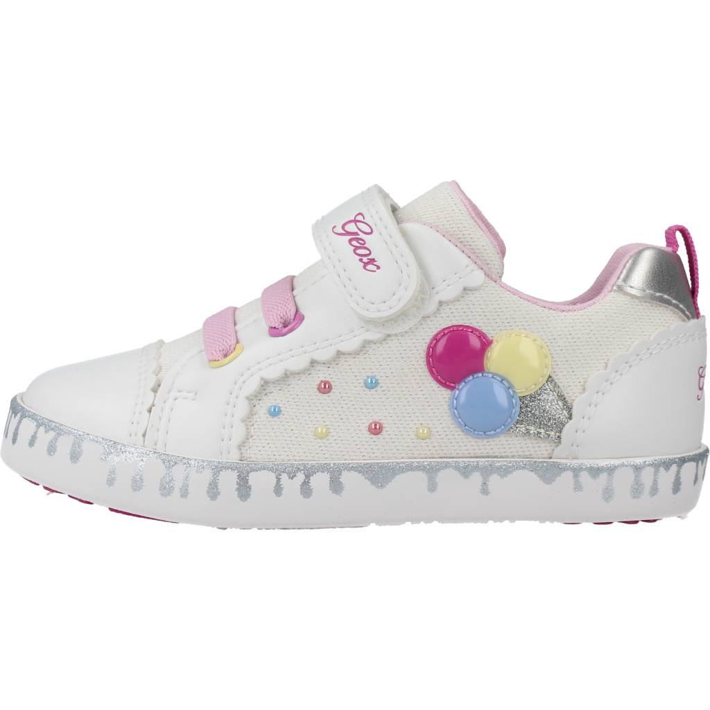 GEOX  B KILWI GIRL B en color BLANCO  (2)