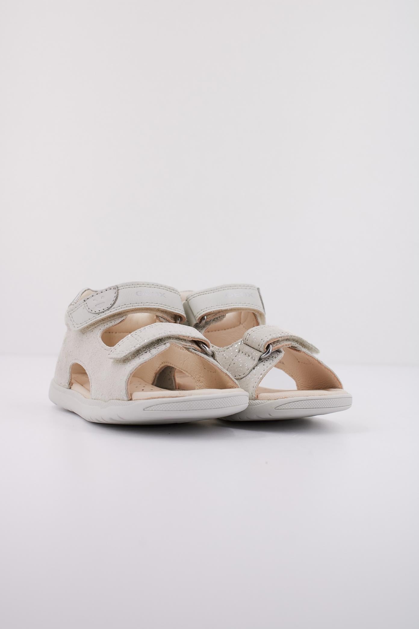 GEOX B SANDAL MACCHIA GIR en color BLANCO  (2)