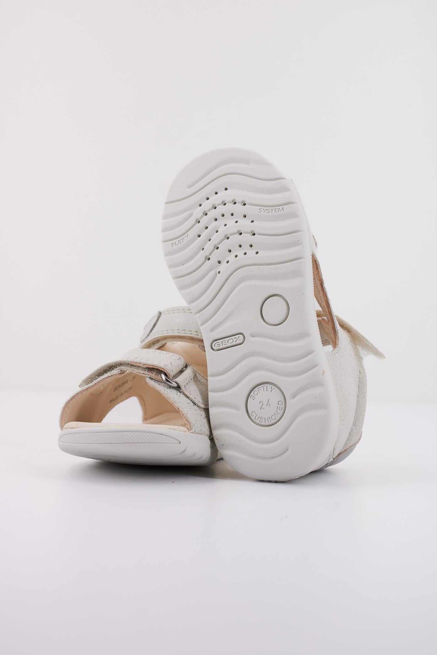 GEOX B SANDAL MACCHIA GIR en color BLANCO  (5)