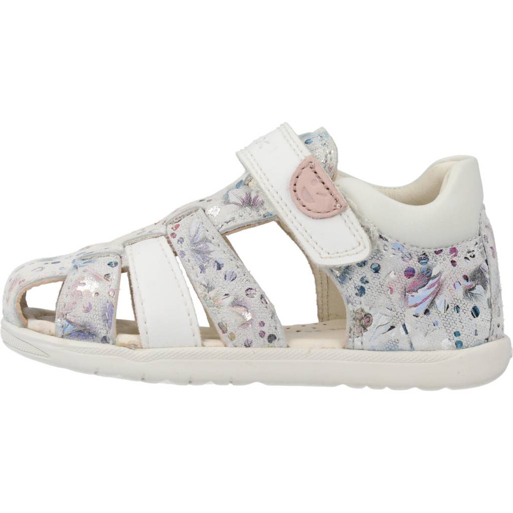 GEOX  B SANDAL MACCHIA GIR en color BLANCO  (2)