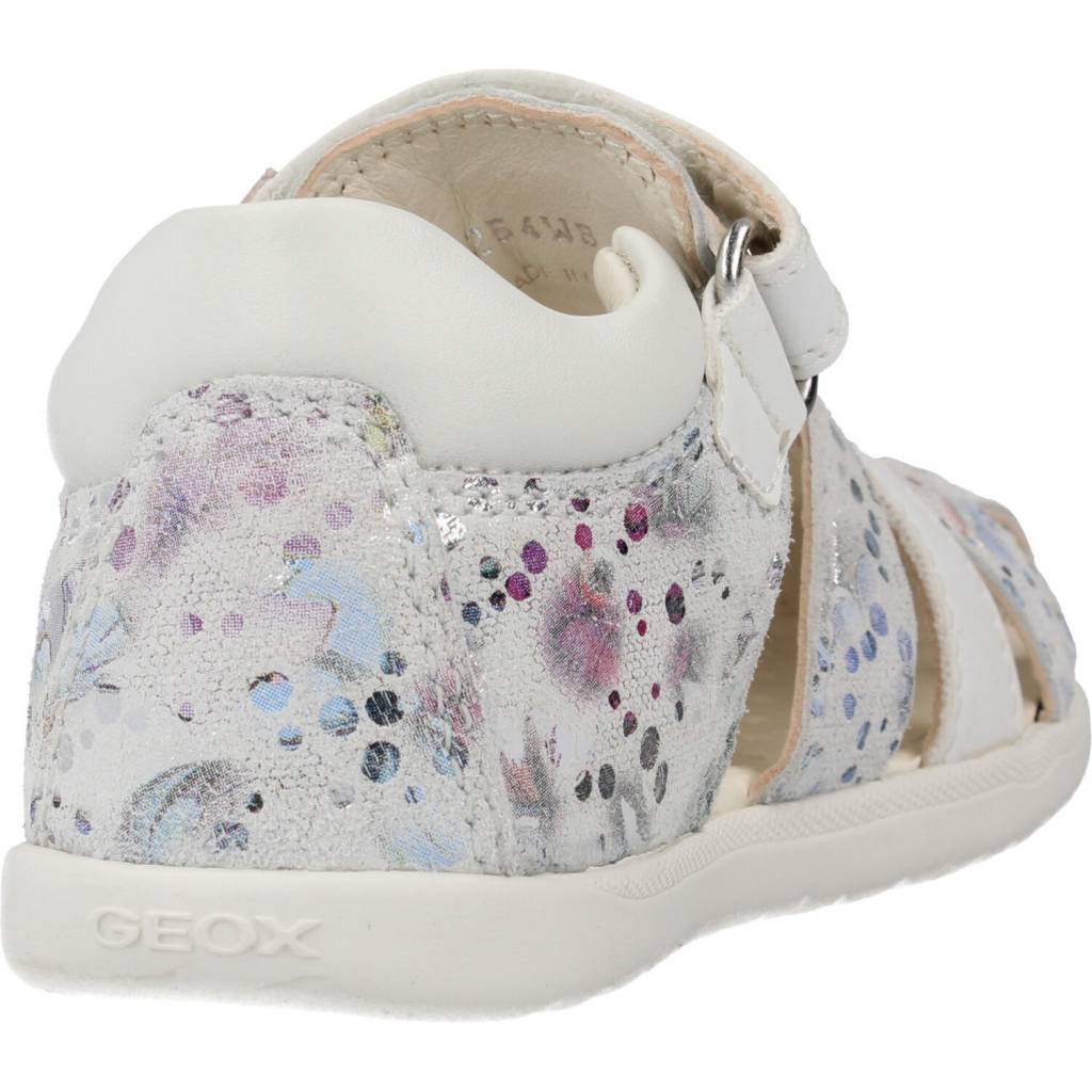 GEOX  B SANDAL MACCHIA GIR en color BLANCO  (3)