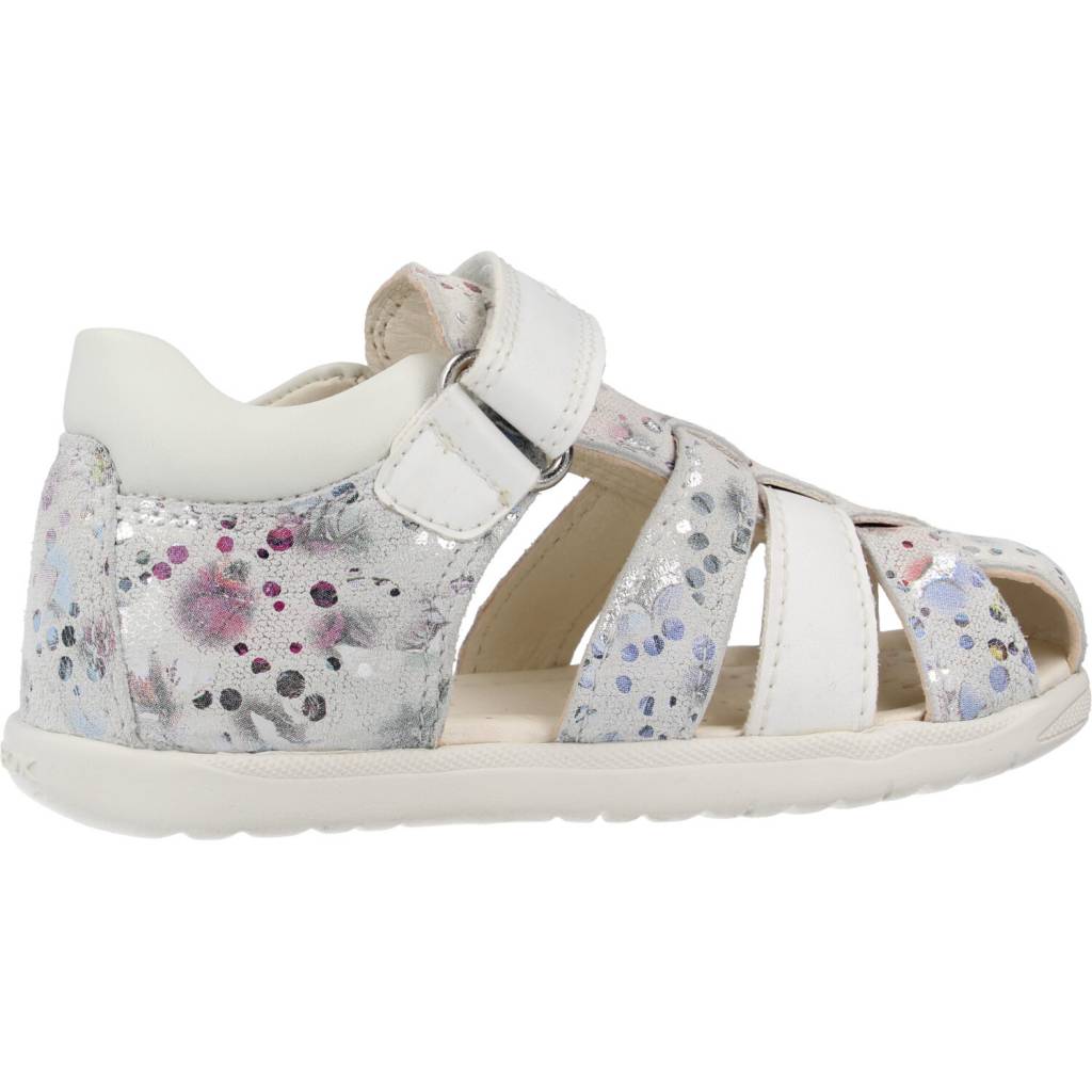 GEOX  B SANDAL MACCHIA GIR en color BLANCO  (4)