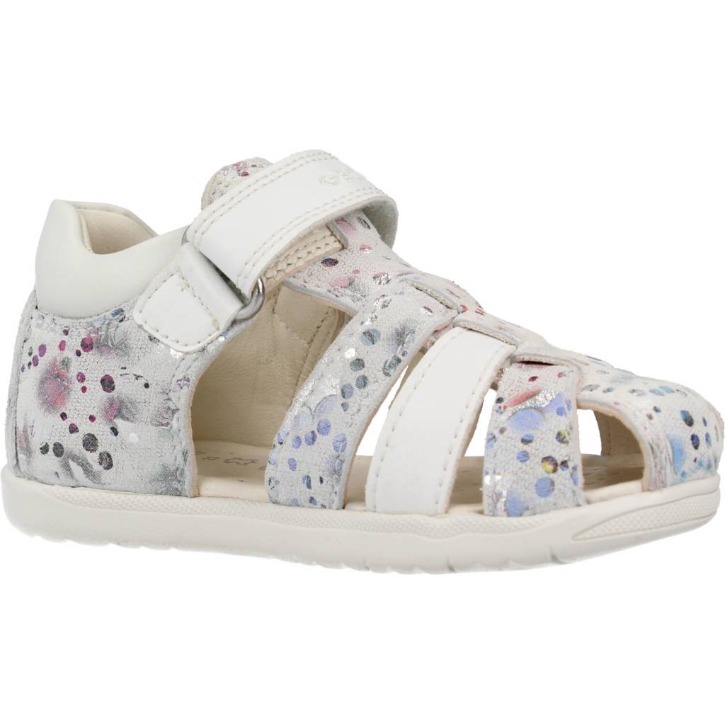 GEOX  B SANDAL MACCHIA GIR en color BLANCO  (5)