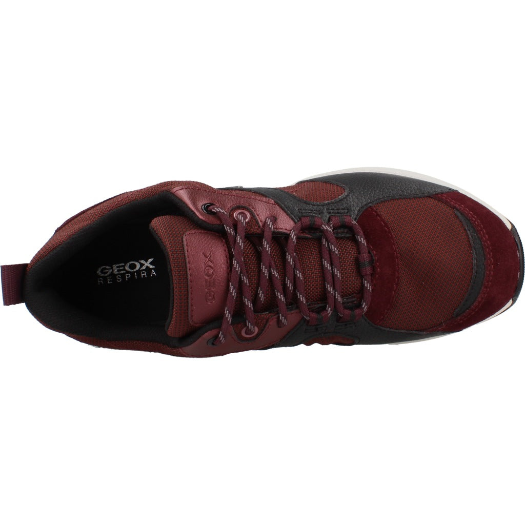 GEOX D BRAIES B ABX en color BURDEOS  (6)