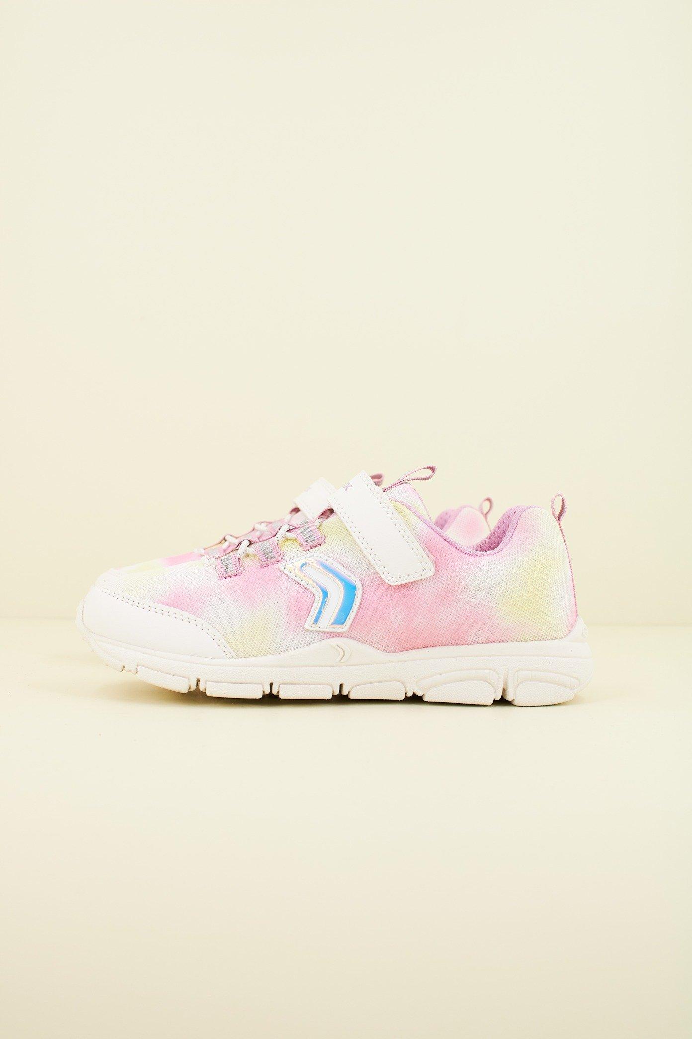 GEOX J NEW TORQUE GIRL en color BLANCO  (1)