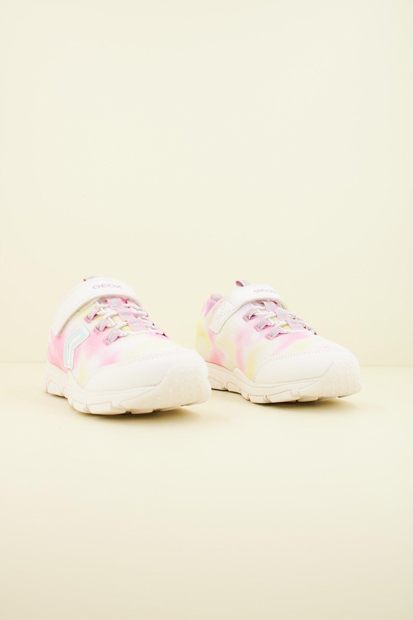 GEOX J NEW TORQUE GIRL en color BLANCO  (2)