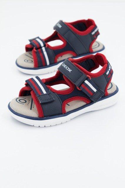 GEOX J SANDAL MARATEA BOY en color AZUL  (1)