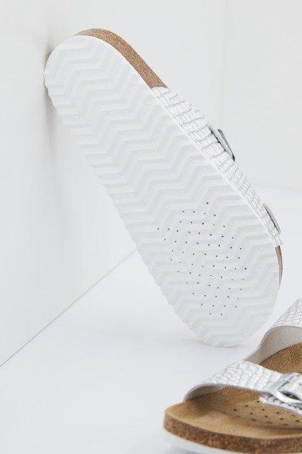 GEOX  D BRIONIA en color PLATA  (2)