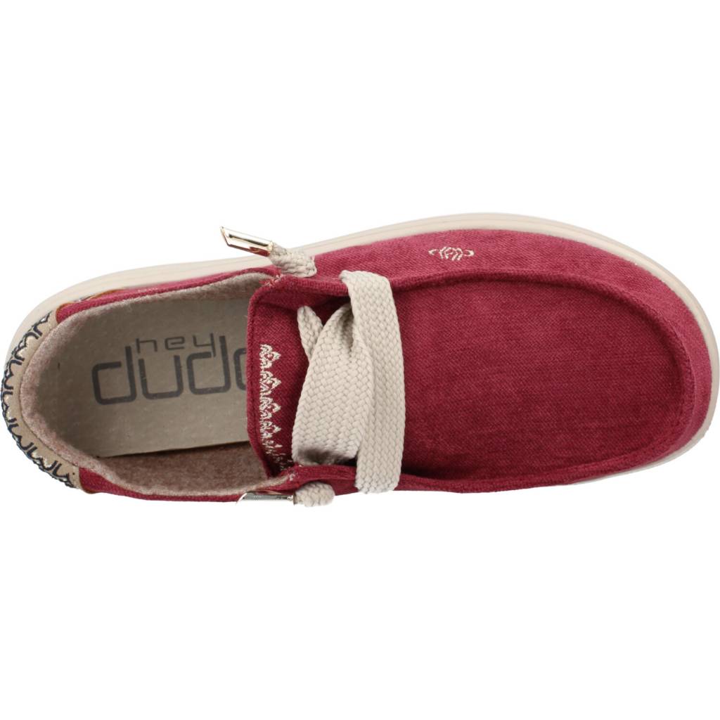 HEY DUDE WENDY RISE en color BURDEOS  (7)
