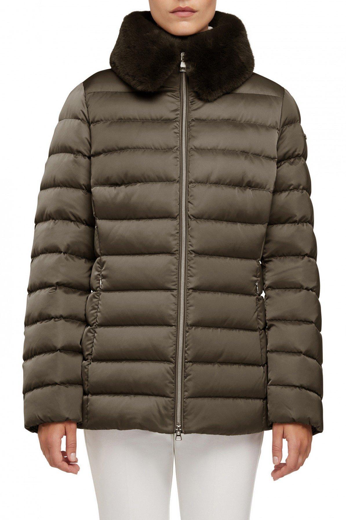 GEOX W BETTANIE MID JKT en color VERDE  (1)
