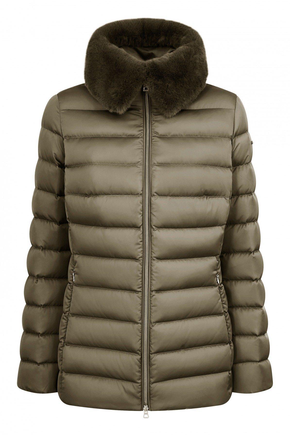 GEOX W BETTANIE MID JKT en color VERDE  (2)