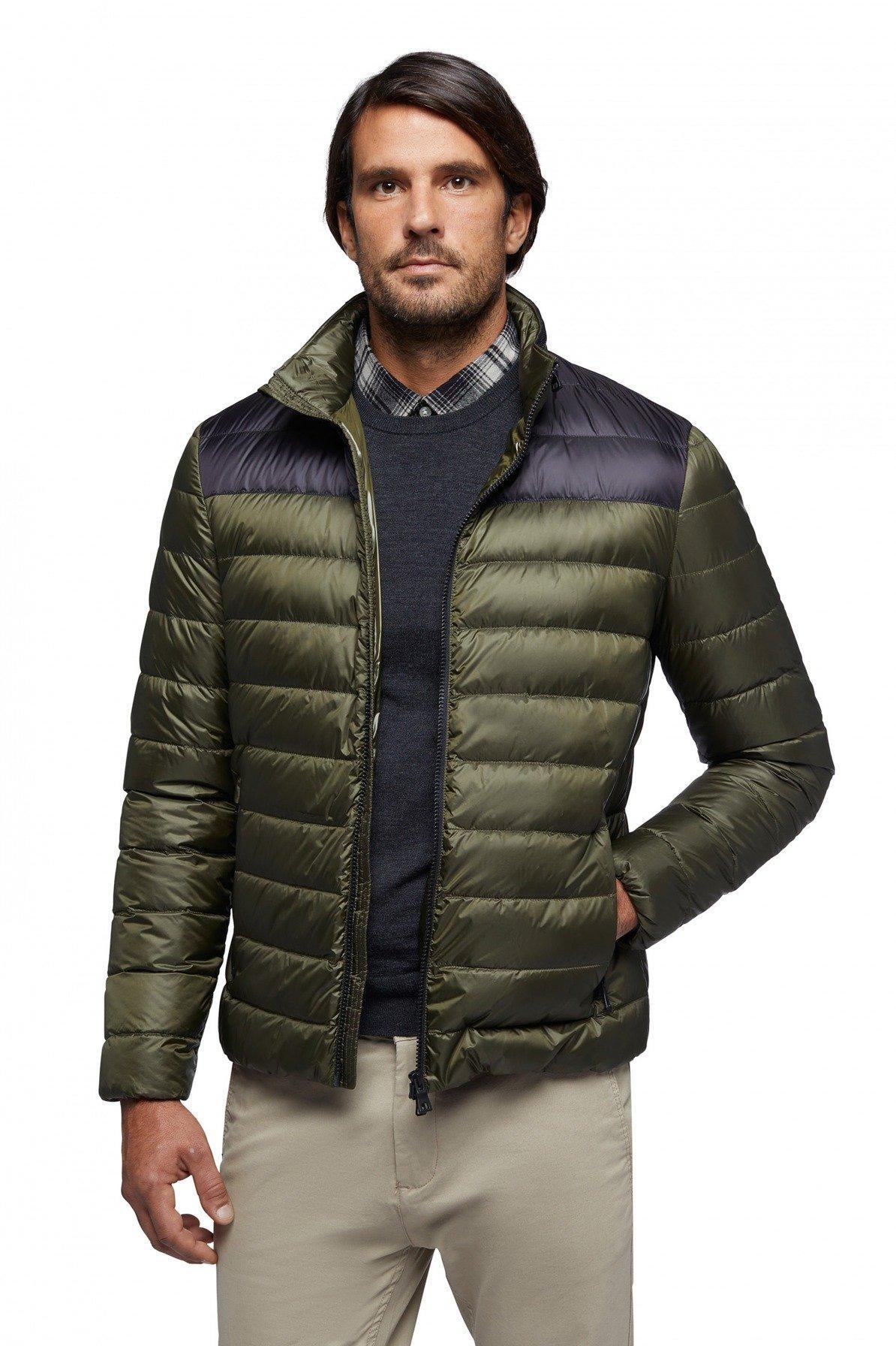 GEOX M REGIO SHORT JKT en color VERDE  (4)