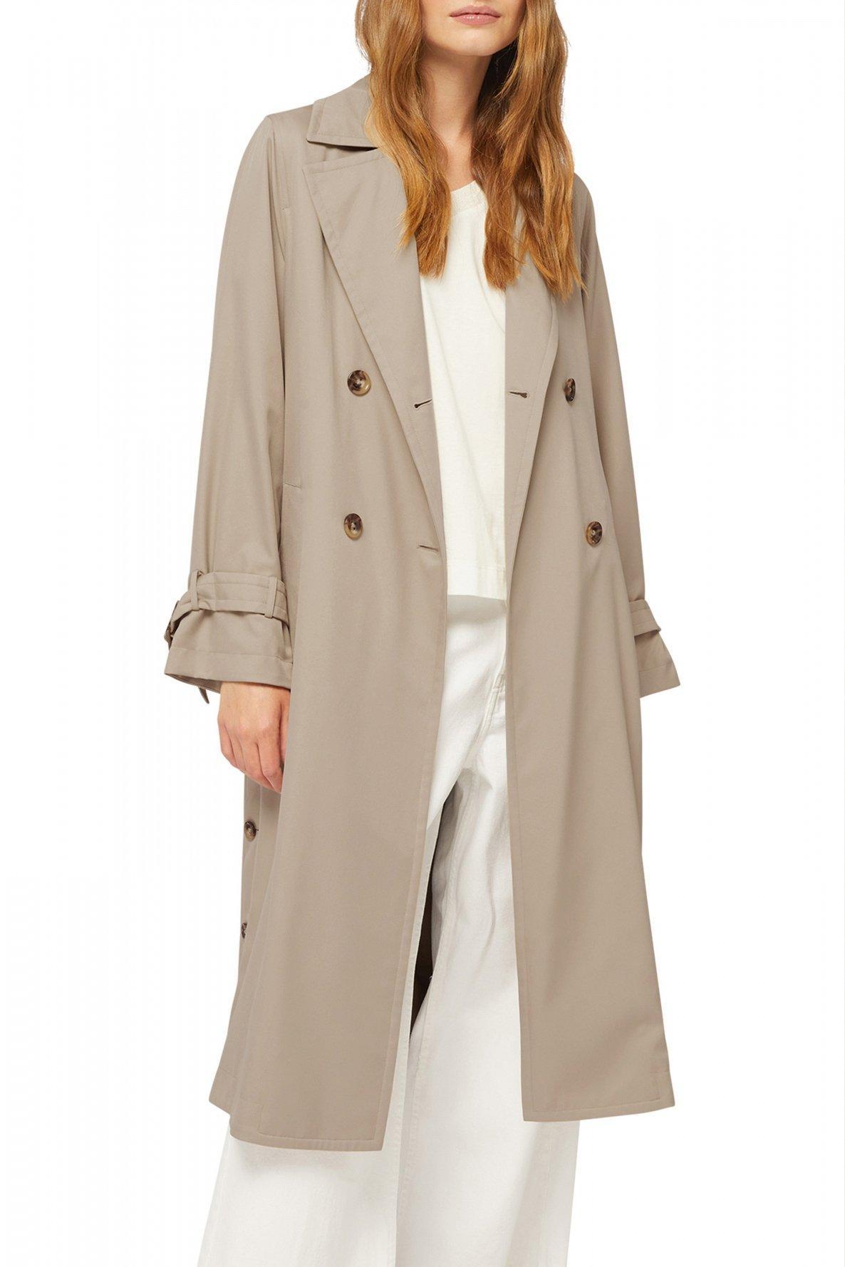 GEOX W TOPAZIO TRENCH en color BEIS  (4)