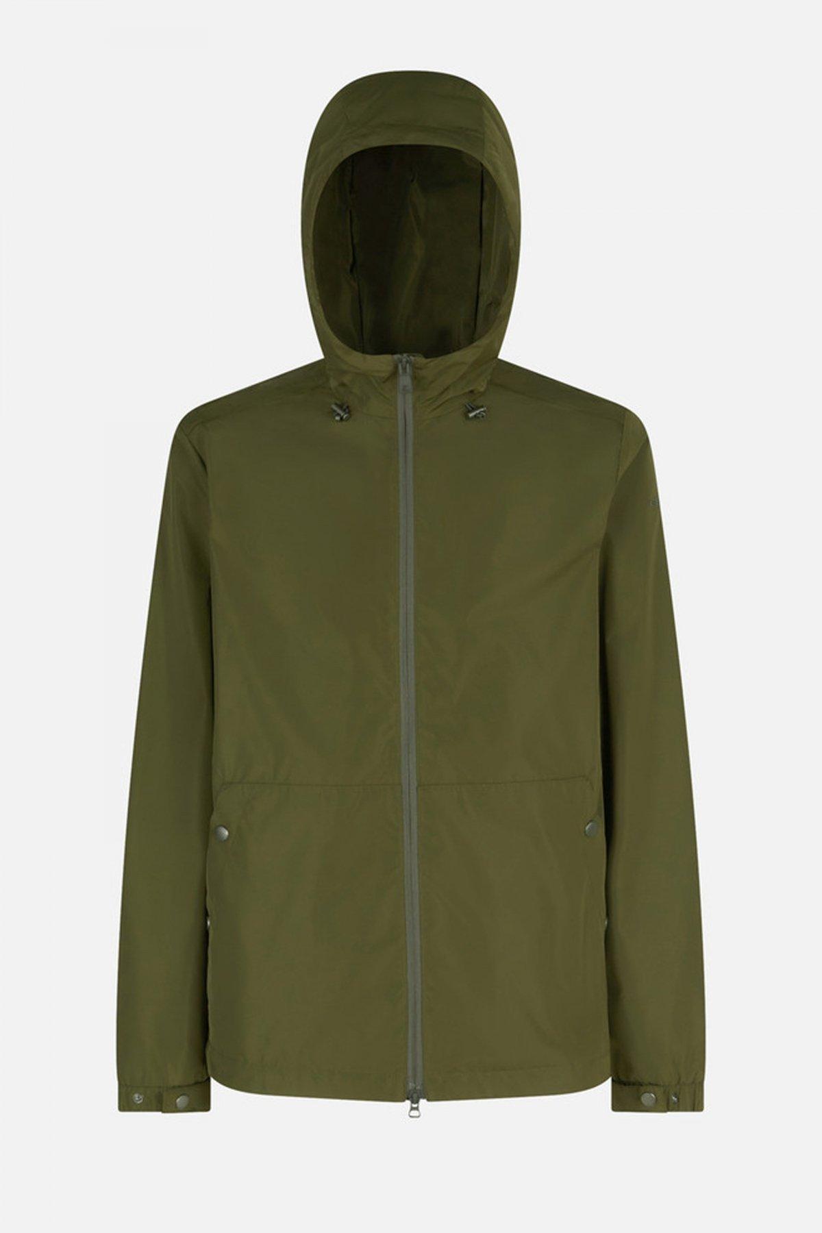 GEOX M LEITAN MID PARKA en color VERDE  (2)