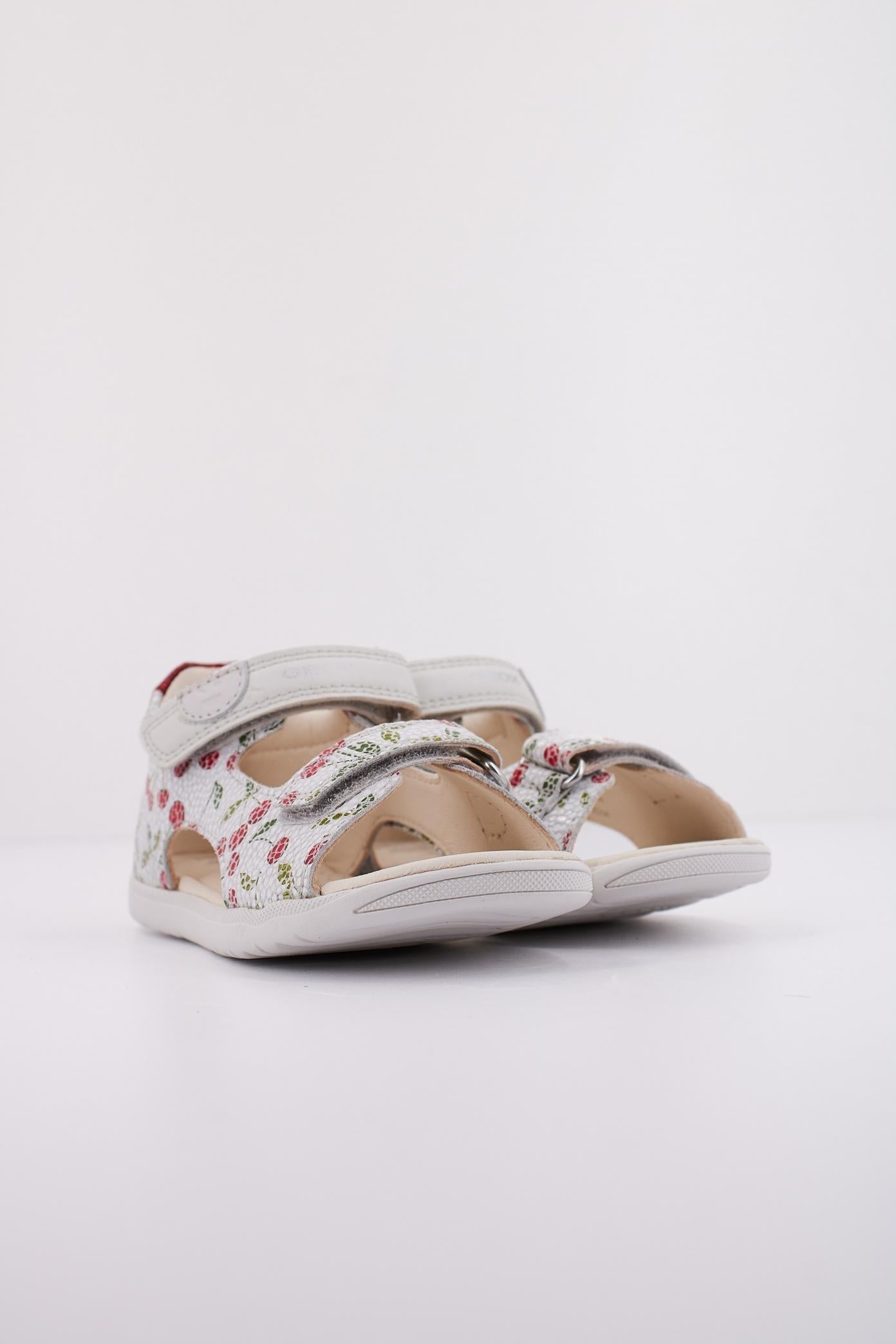 GEOX B SANDAL MACCHIA GIR en color BLANCO  (2)