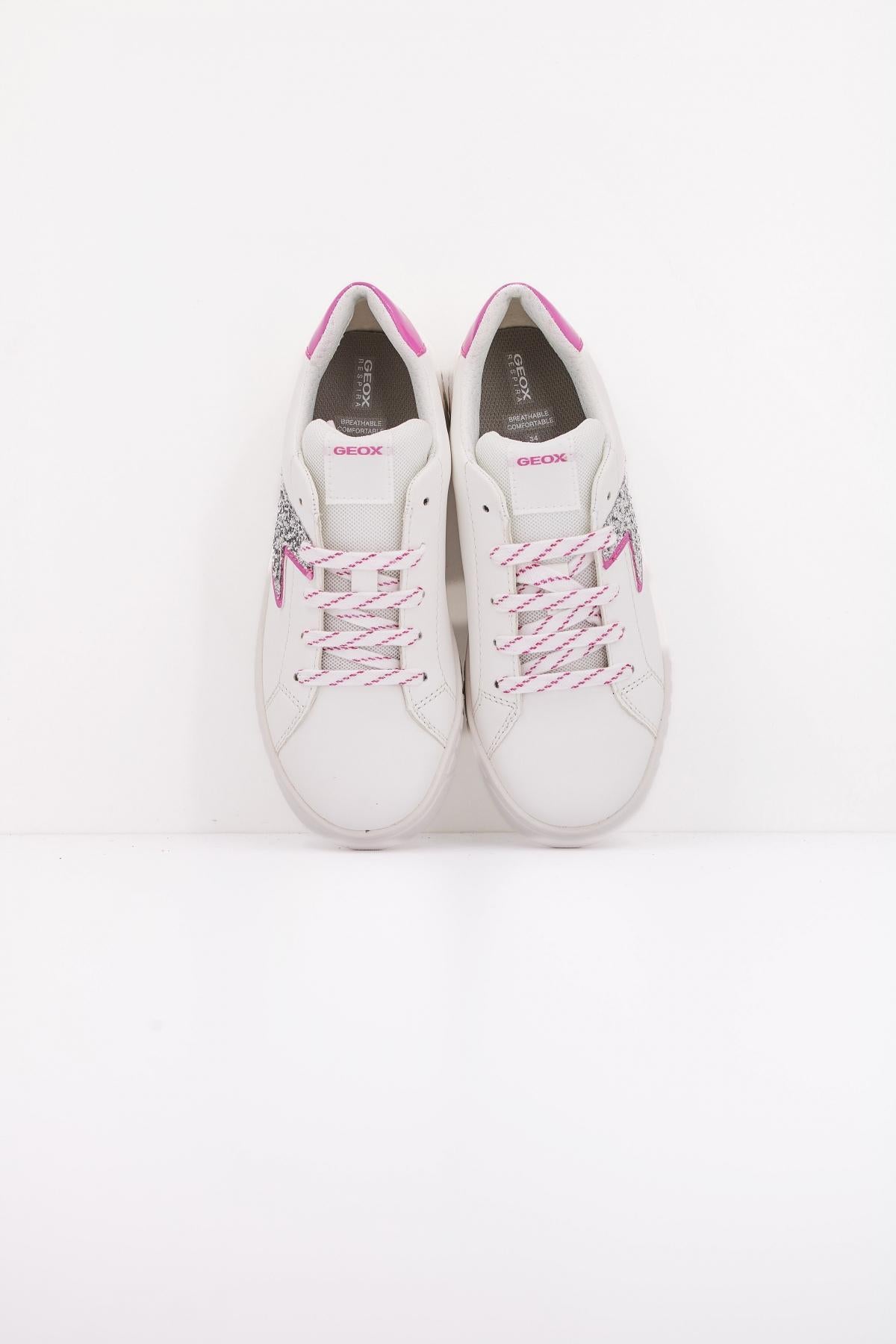 GEOX J MIKIROSHI GIRL en color BLANCO  (3)