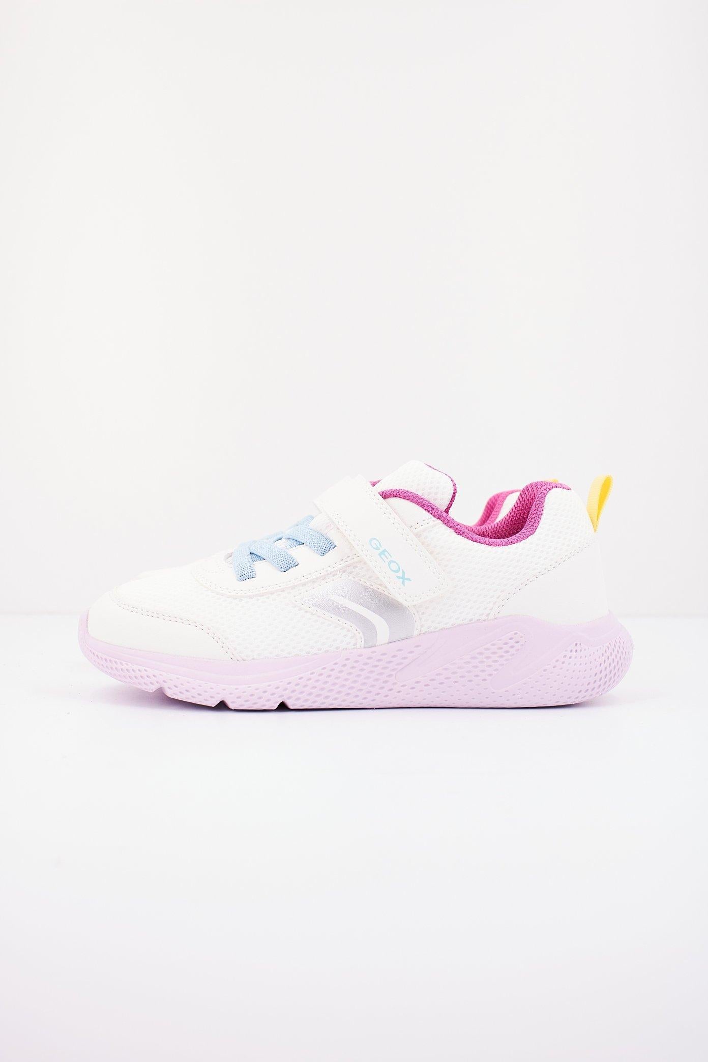 GEOX J SPRINTYE GIRL en color BLANCO  (1)