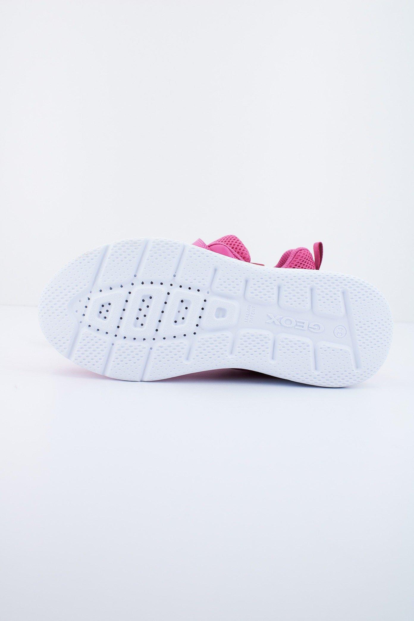 GEOX J SPRINTYE GIRL en color ROSA  (4)
