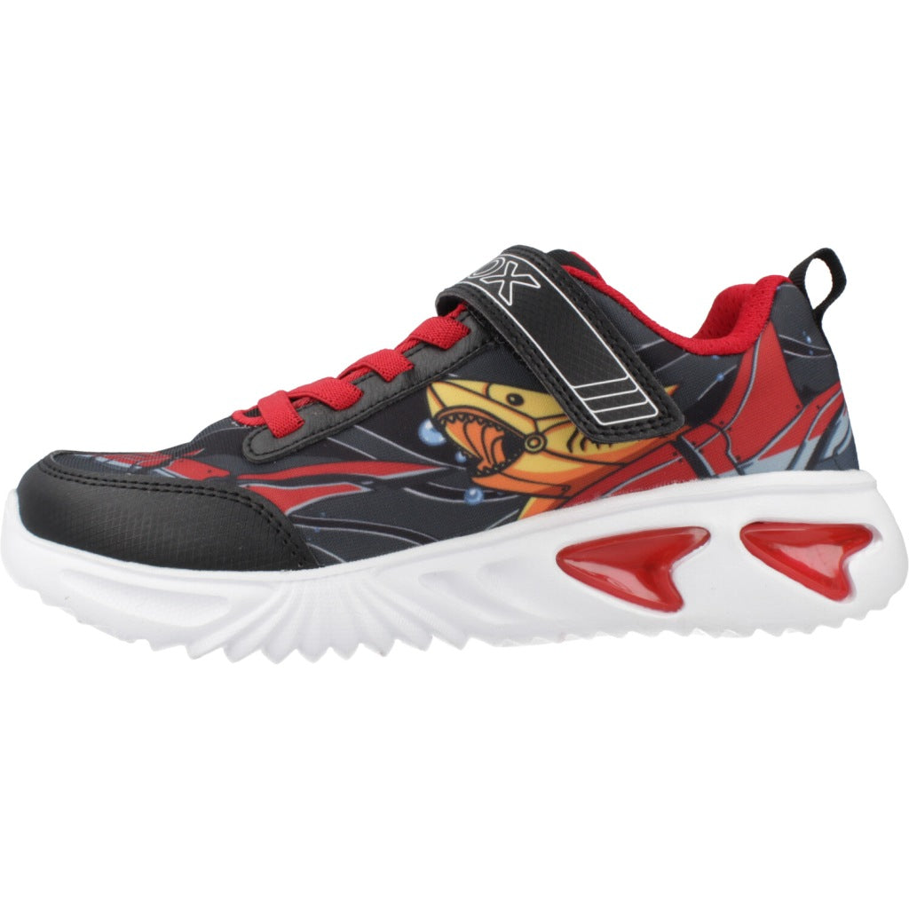 GEOX J ASSISTER BOY en color NEGRO  (2)