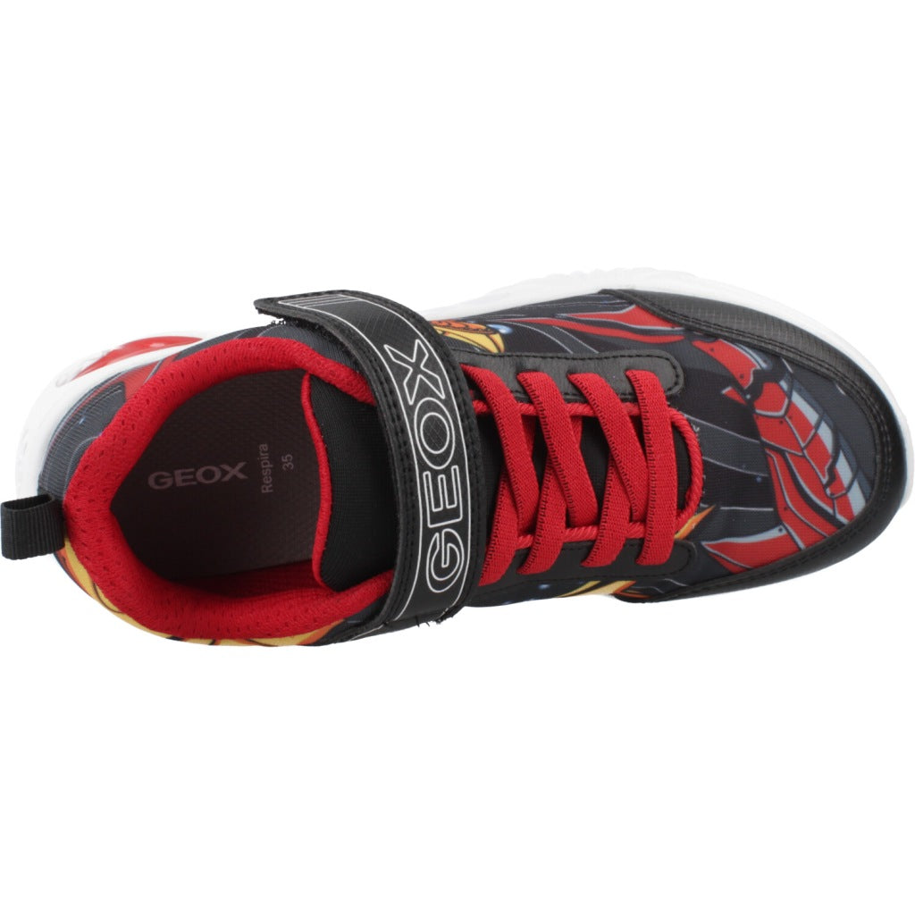 GEOX J ASSISTER BOY en color NEGRO  (6)