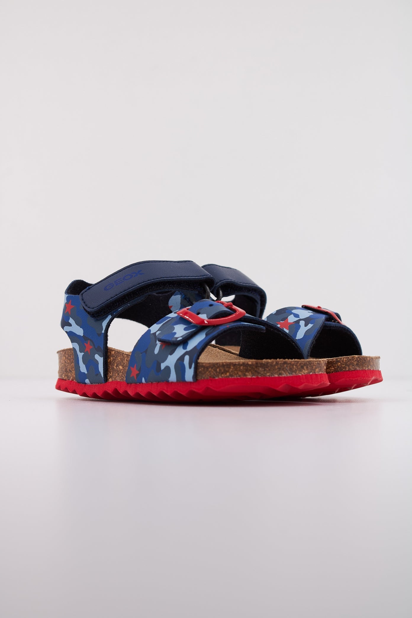 GEOX B SANDAL CHALKI BOY en color AZUL  (2)