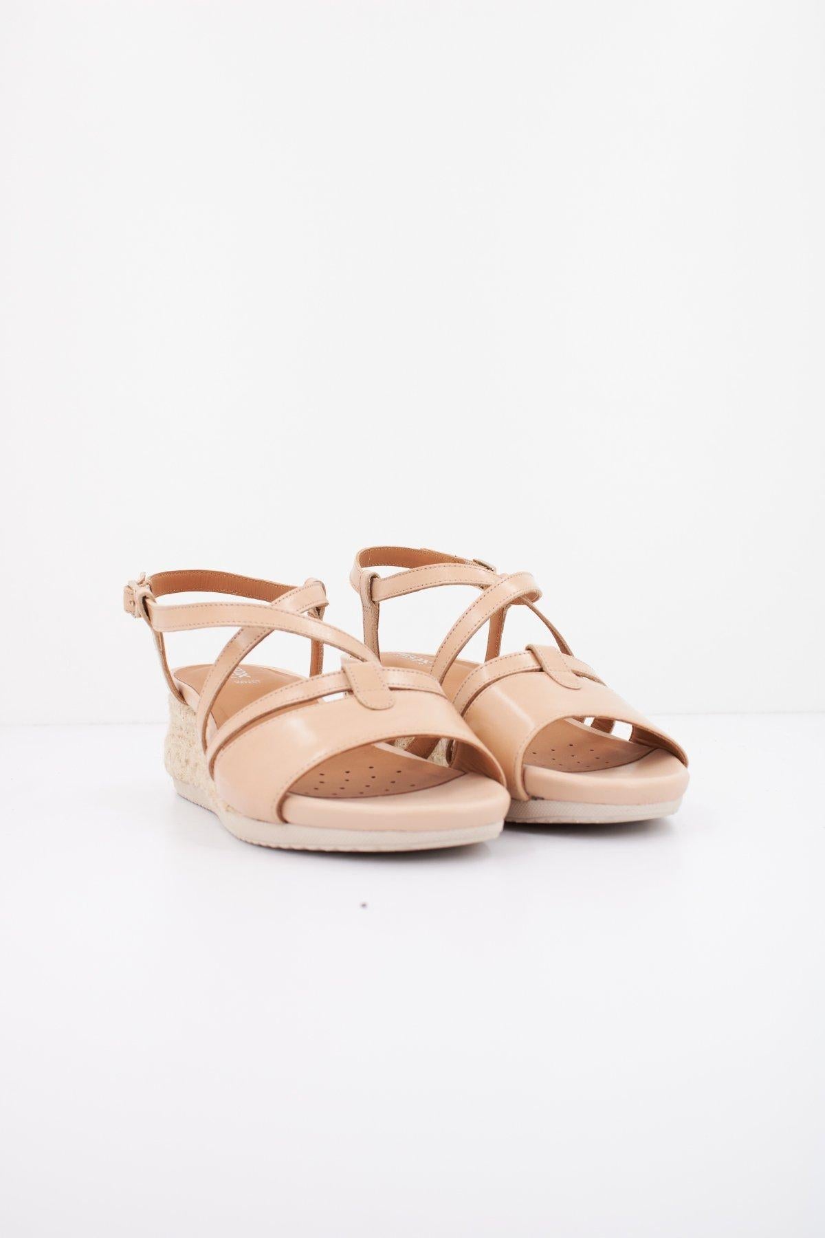 GEOX D ISCHIA CORDA en color NUDE  (2)