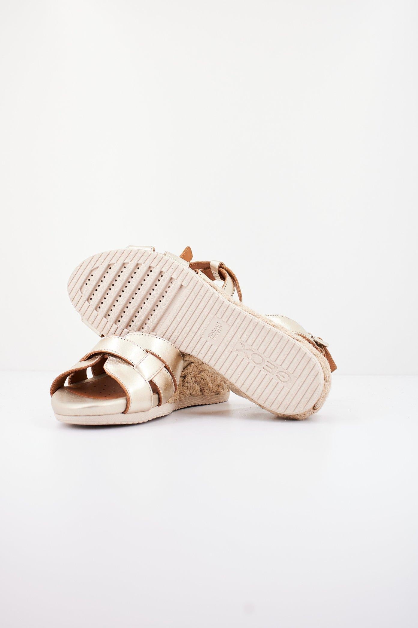 GEOX D ISCHIA CORDA en color ORO  (4)