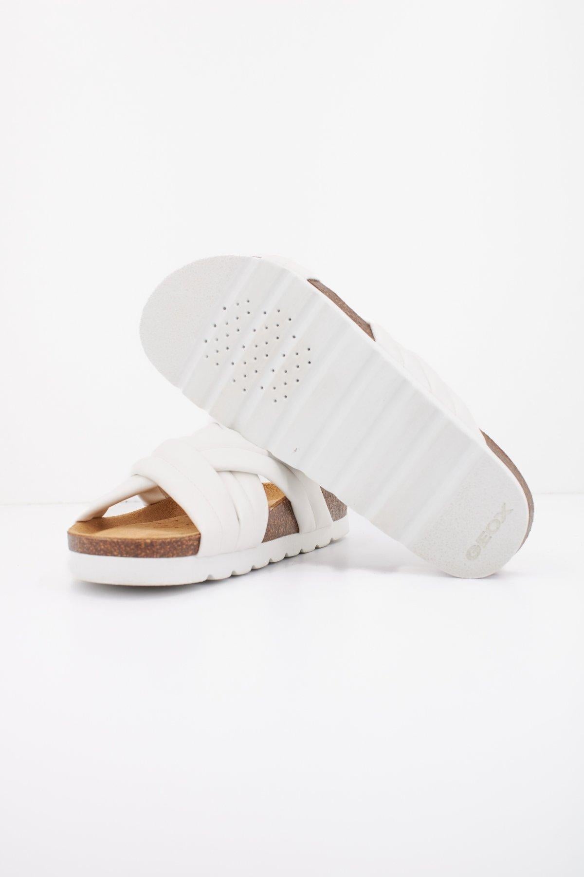 GEOX  D BRIONIA HIGH en color BLANCO  (4)