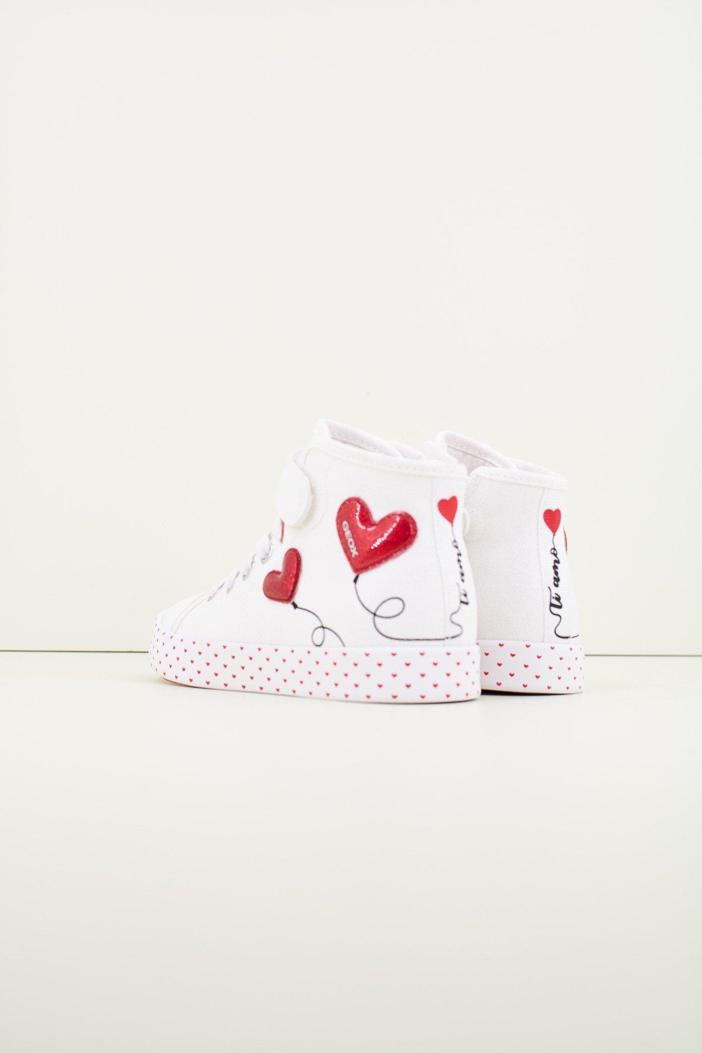 GEOX JR CIAK GIRL en color BLANCO  (3)