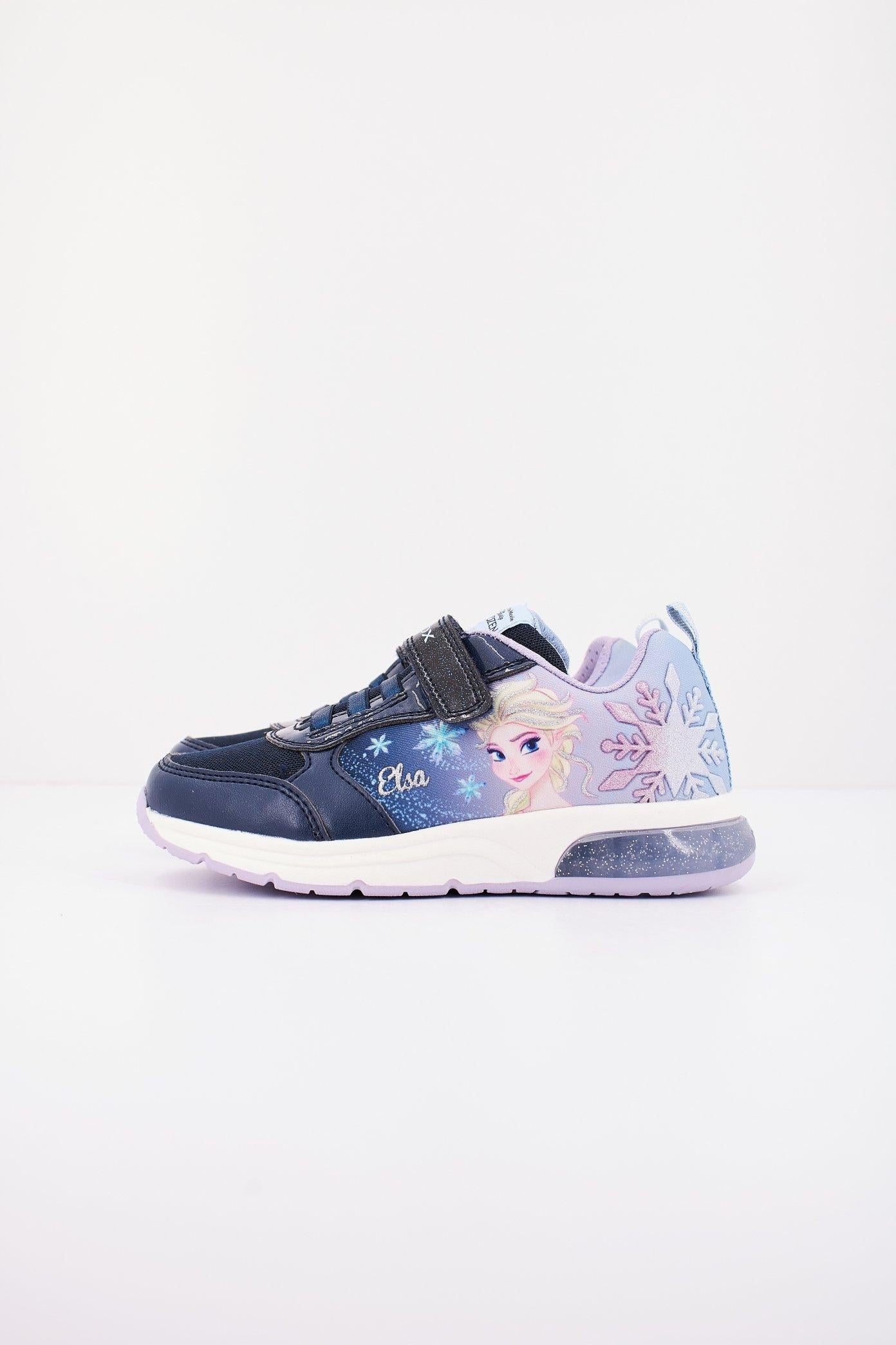 GEOX J SPACECLUB GIRL en color AZUL  (1)