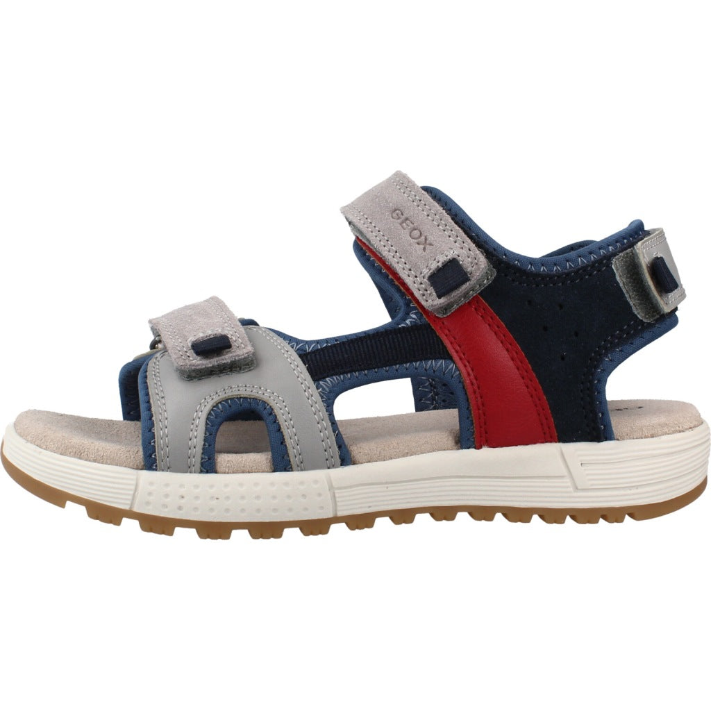 GEOX J SANDAL ALBEN BOY en color GRIS  (2)