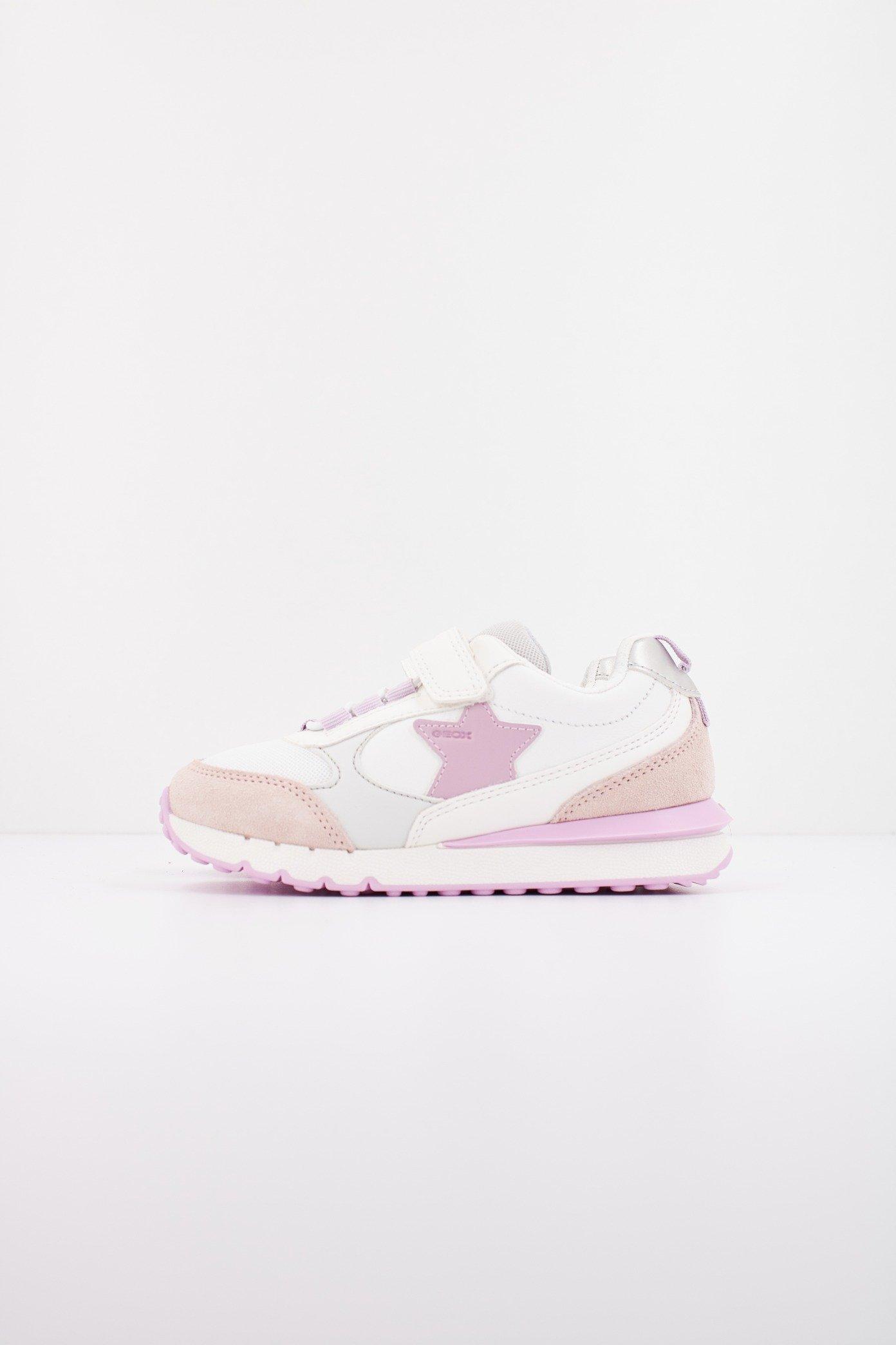 GEOX J FASTICS GIRL en color BLANCO  (1)