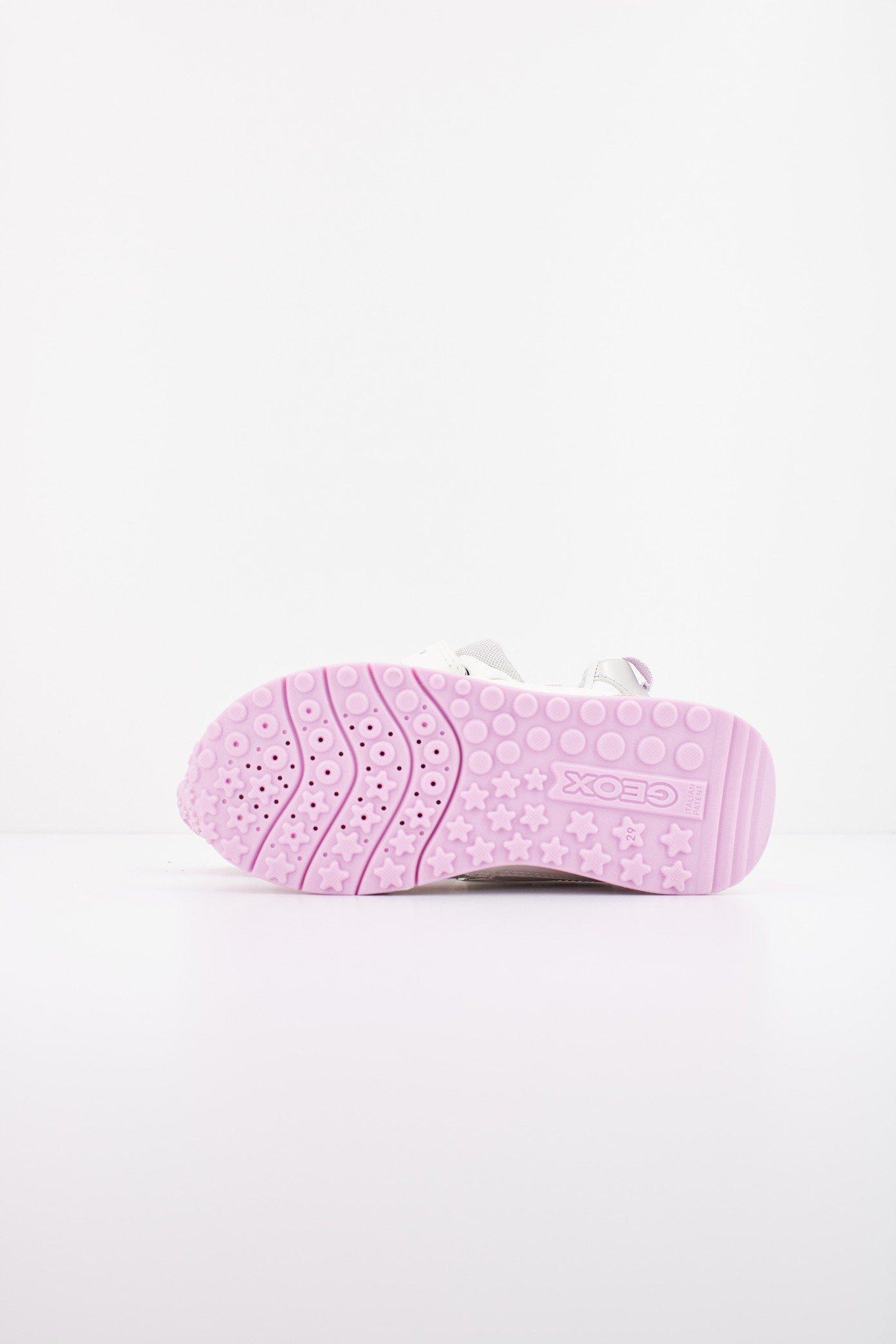 GEOX J FASTICS GIRL en color BLANCO  (4)