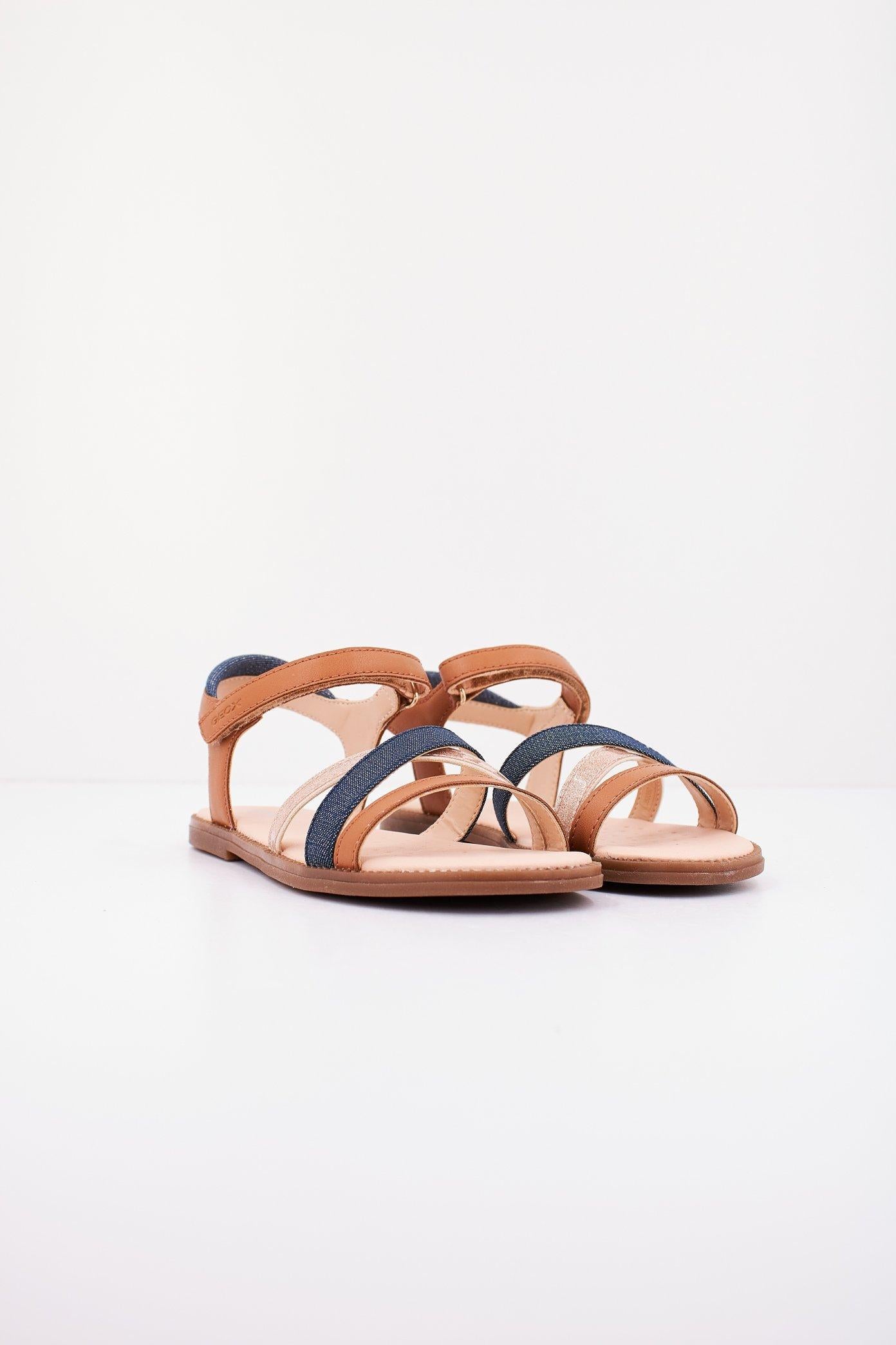 GEOX J SANDAL KARLY GIRL en color MARRON  (2)