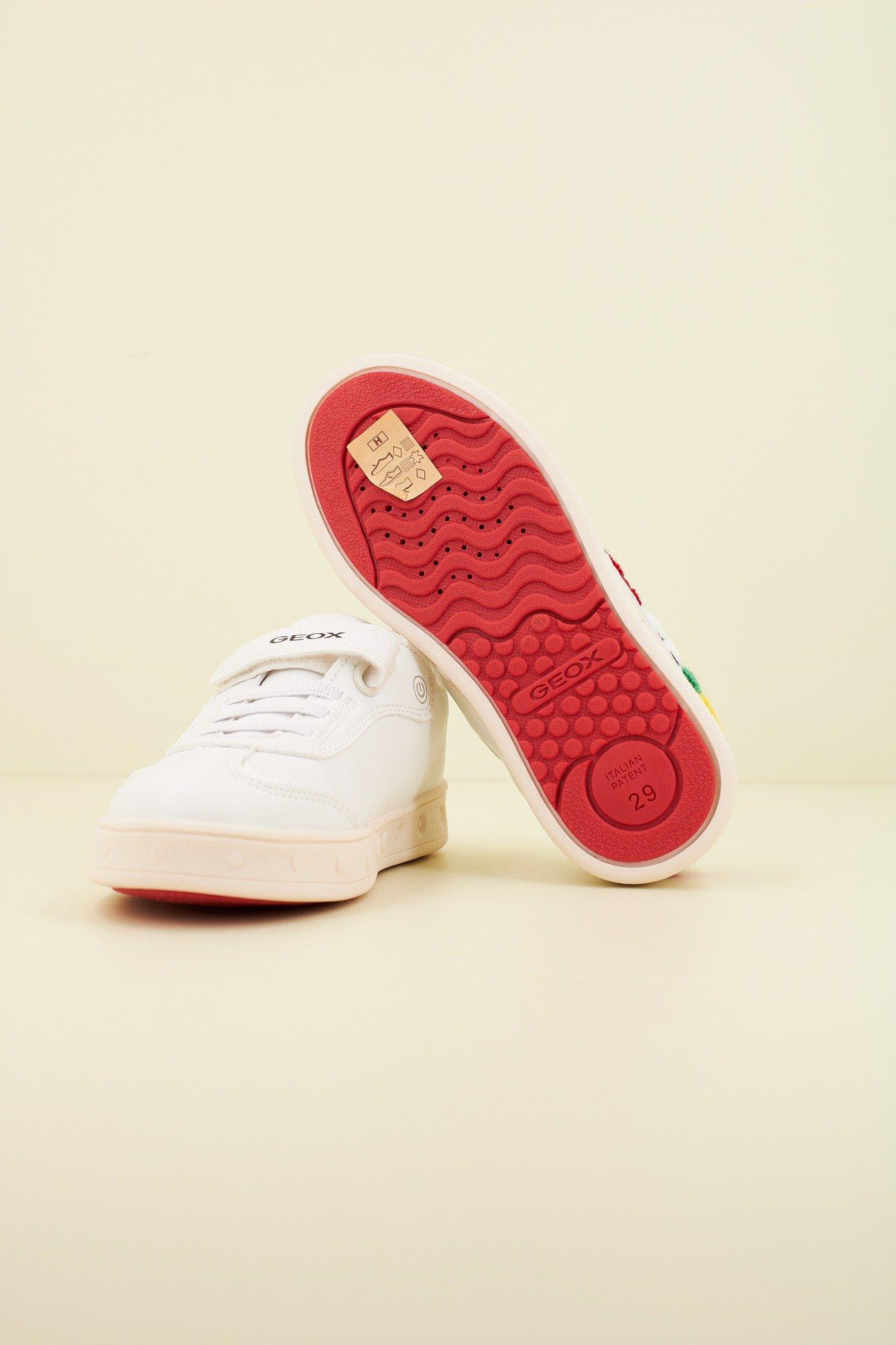GEOX J SKYLIN GIRL en color BLANCO  (4)