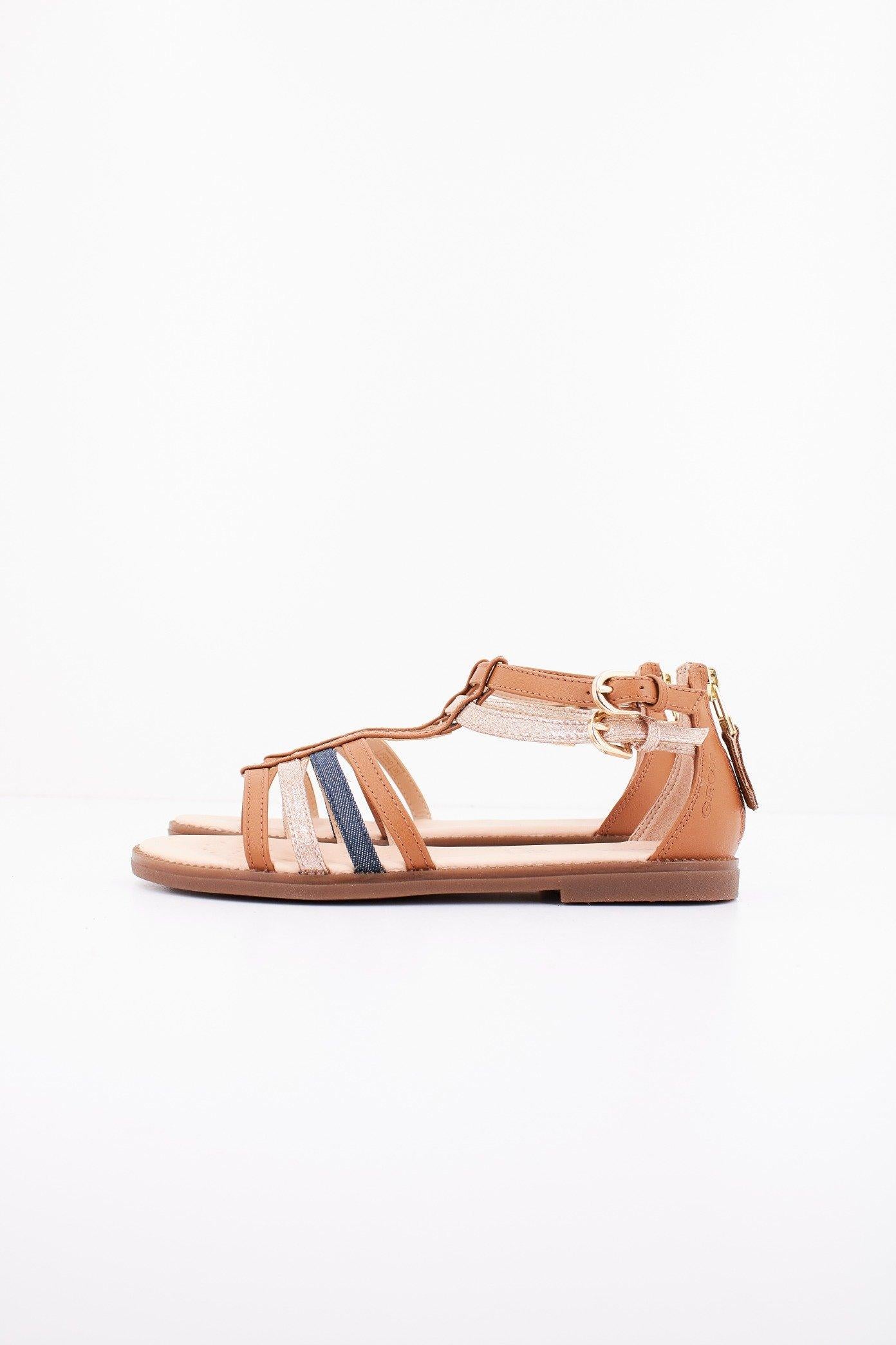 GEOX J SANDAL KARLY GIRL en color MARRON  (1)