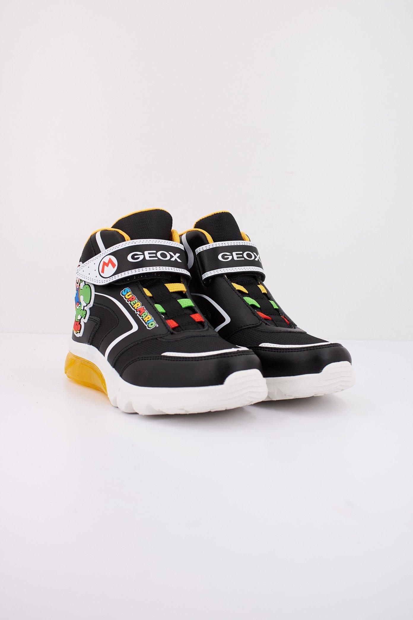 GEOX J CIBERDRON en color NEGRO  (2)