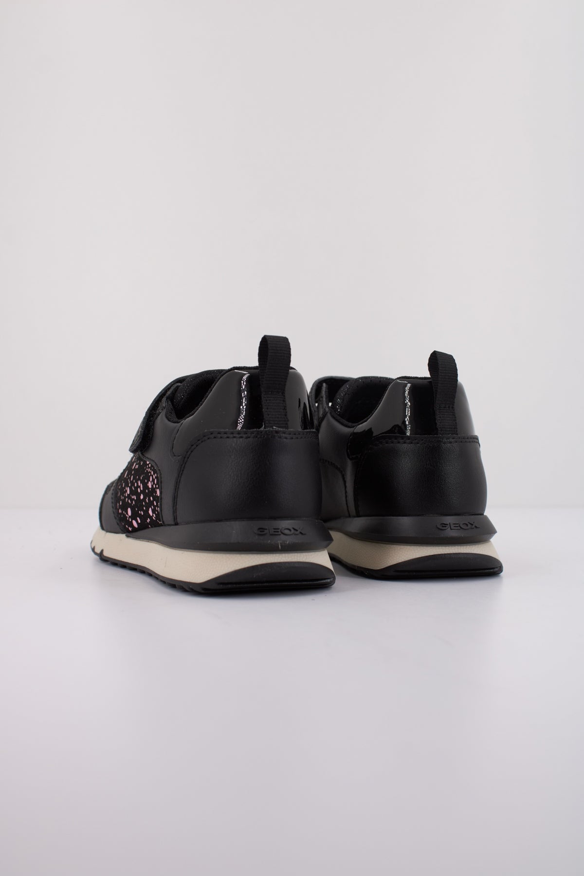 GEOX J FASTICS GIRL en color NEGRO  (4)